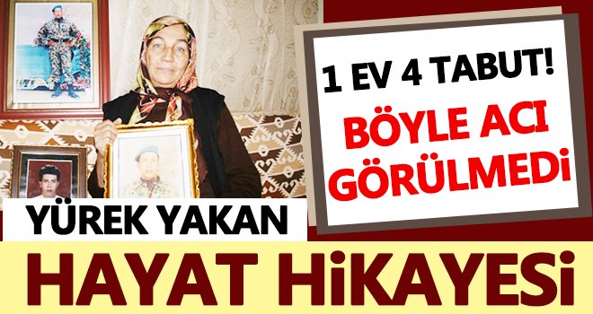 1 ev 4 tabut tek acı! Gaziantep'te yürek yakan hayat hikayesi