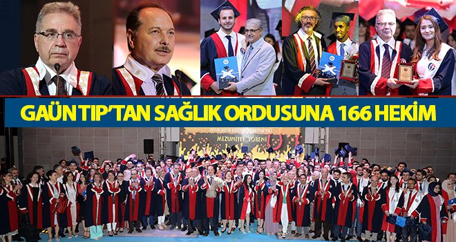 166 Doktor, Hipokrat Yemini ederek hekimliğe ilk adımlarını attı