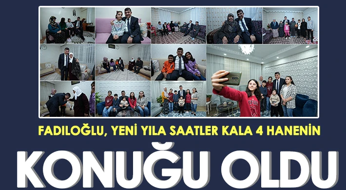 Başkan Fadıloğlu, özellikle çocuklarla yakından ilgilendi