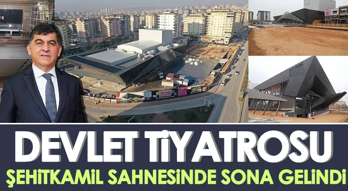 Devlet tiyatrosu Şehitkamil sahnesinde sona gelindi