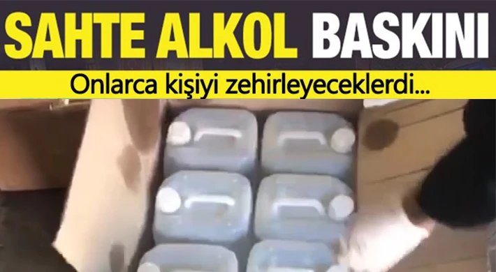 Gaziantep'te 300 litre etil alkol ele geçirildi