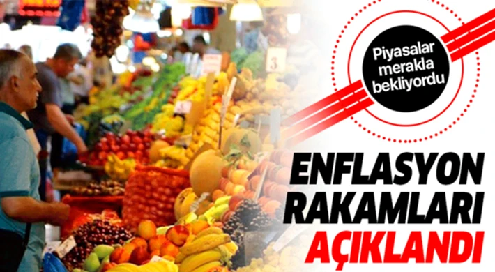 Yıllık enflasyon yüzde 64,27 olarak açıklandı