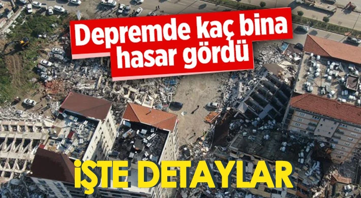 Gaziantep’te kaç konut hasarlı? İşte detaylar