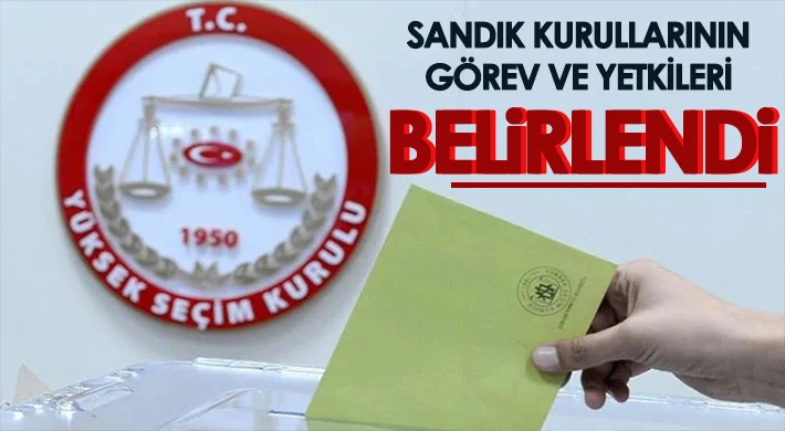 YSK'nın sandık kurullarının görev ve yetkilerini gösteren genelgesi Resmi Gazete'de