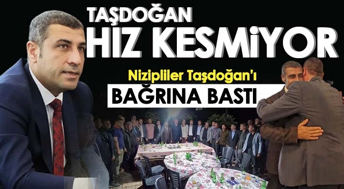 Taşdoğan hız kesmiyor