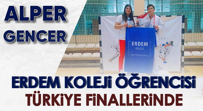 Erdem Koleji Öğrencisi Türkiye Finallerinde