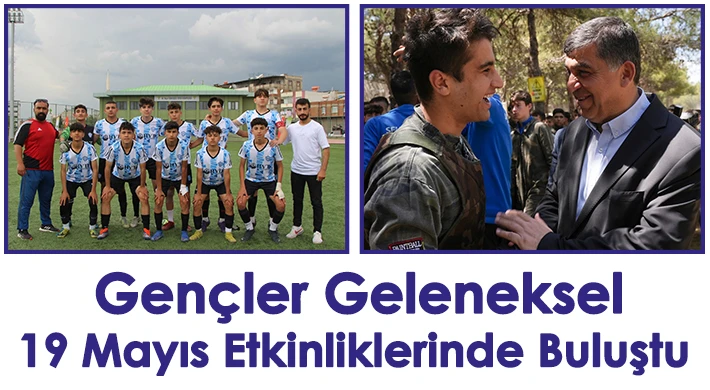 Gençler geleneksel 19 Mayıs etkinliklerinde buluştu