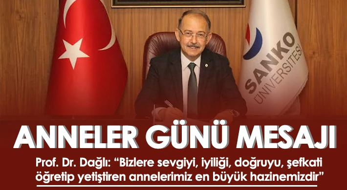 Prof. Dr. Güner Dağlı'dan Anneler Günü mesajı