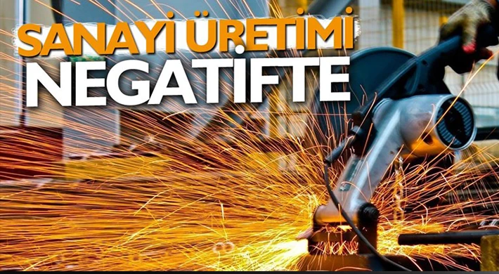 TÜİK: Sanayi üretimi nisan ayında azaldı