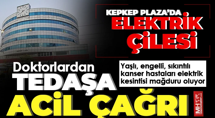 Kepkep plaza’da elektrik çilesi