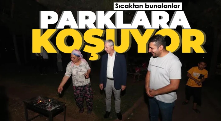 Vatandaşlar Şahinbey Belediyesi’nin Parklarında Serinliyor