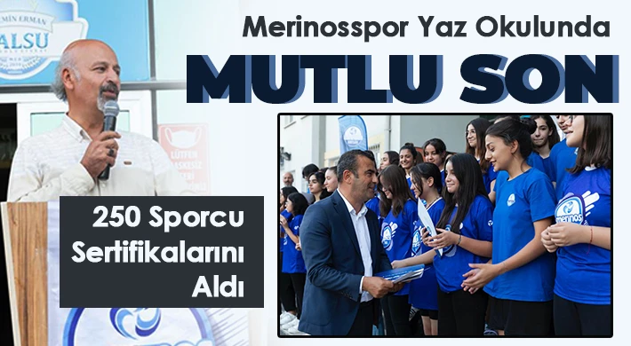 250 Sporcu Sertifikalarını Aldı