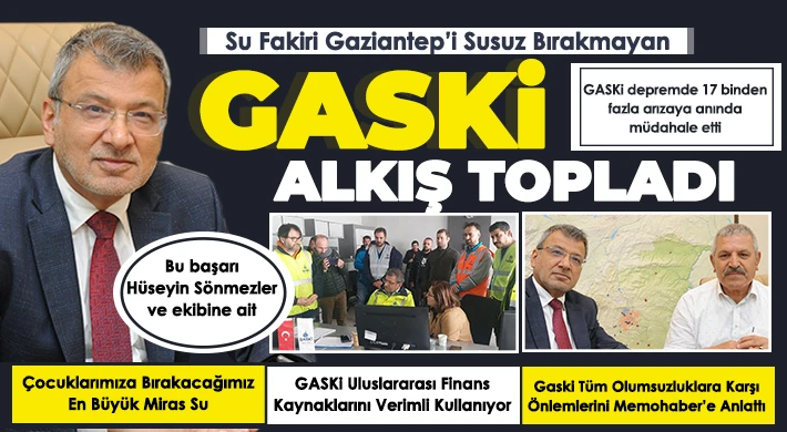 GASKİ’nin yeni projelerinde sona gelindi