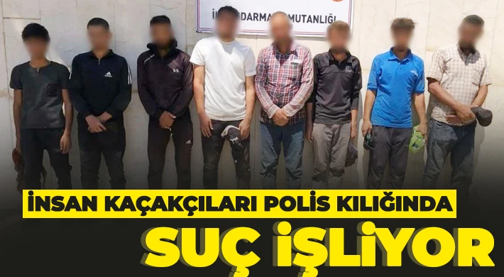 İnsan kaçakçıları polis kılığında suç işliyor