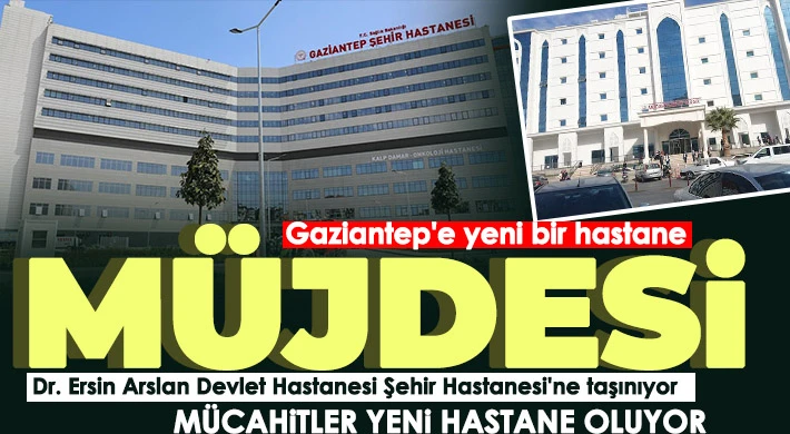 Mücahitler ek binası yeni eğitim ve araştırma hastanesi oluyor