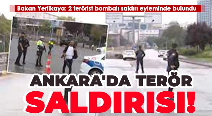 Ankara'da patlama ve silah sesleri!