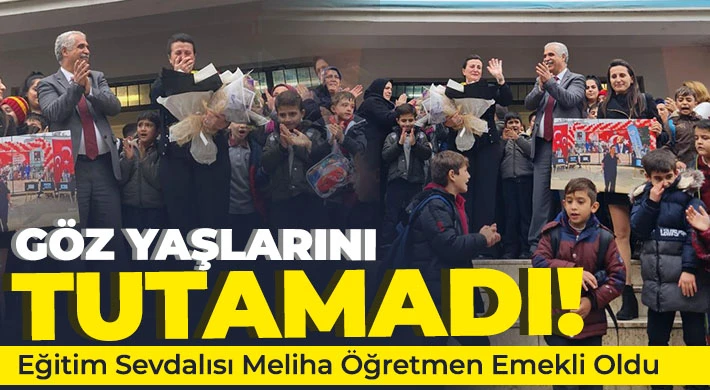 Eğitim Sevdalısı Meliha Öğretmen Emekli Oldu