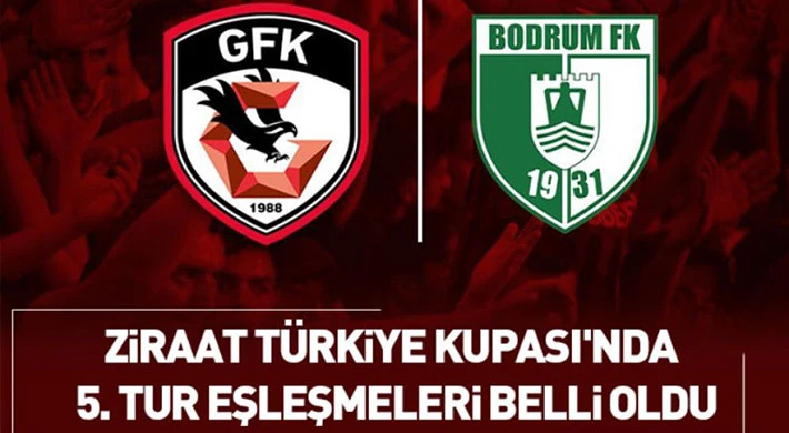 Gaziantep FK’nın kupadaki rakibi belli oldu