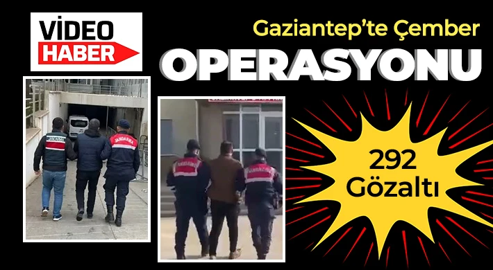 Jandarmadan Çember Operasyonu