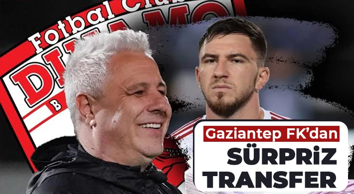 Gaziantep FK'dan sürpriz transfer hamlesi