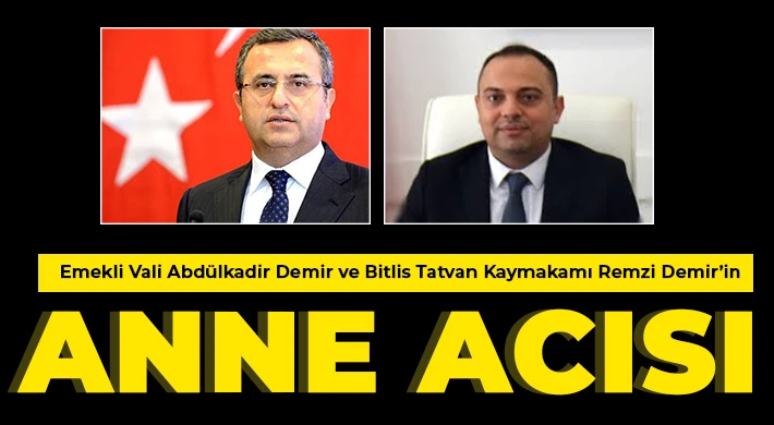 Demir ailesinin acı günü