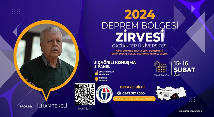 “Deprem Bölgesi Zirvesi” özel oturumu deprem, şehircilik ve sosyolojisi üzerine olacak