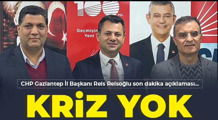 İl Başkanı Reis Reisoğlu'ndan önemli açıklamalar