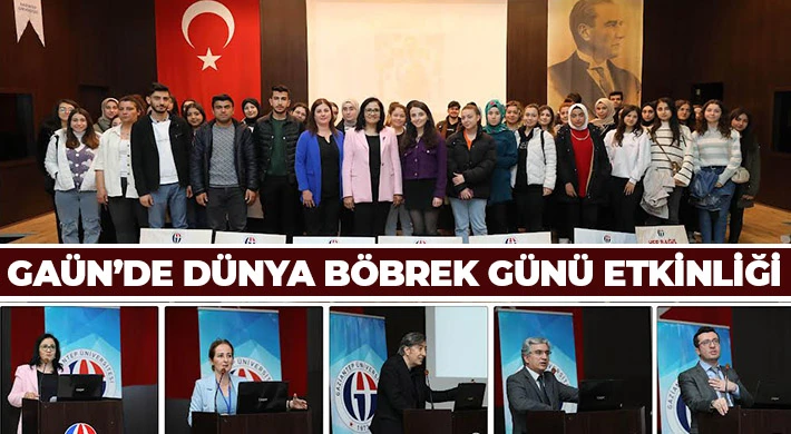 GAÜN’de Dünya Böbrek Günü Etkinliği