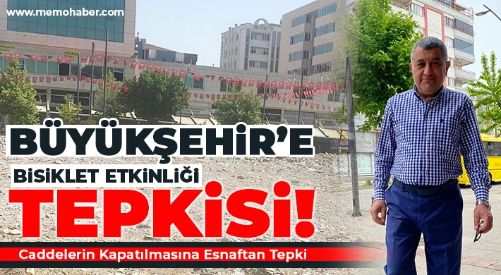 Gazi Muhtar Paşa Esnafından Belediye Etkinliğine Tepki