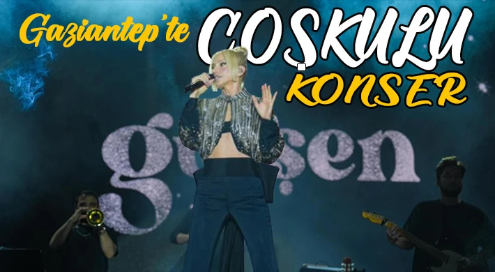 Gaziantep’te coşkulu konser