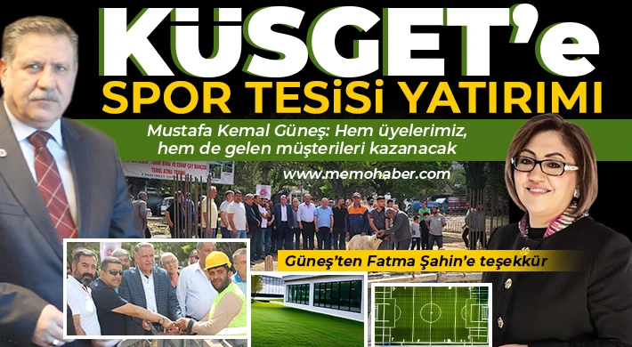 KÜSGET’e spor tesisi yatırımı