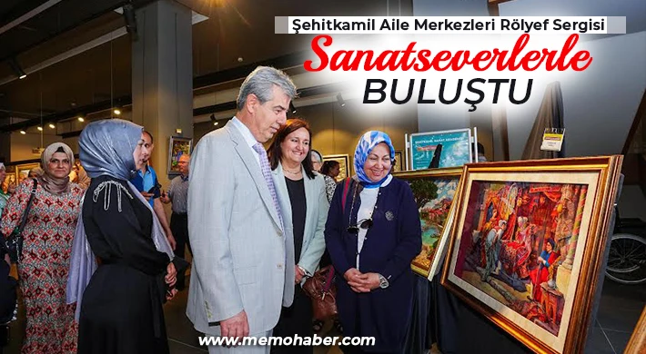 Şehitkamil Aile Merkezleri Rölyef Sergisi sanatseverlerle buluştu