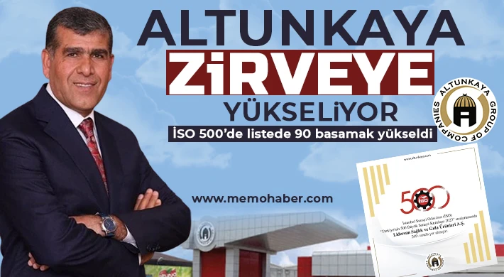 İSO 500’de listede 90 basamak yükseldi 