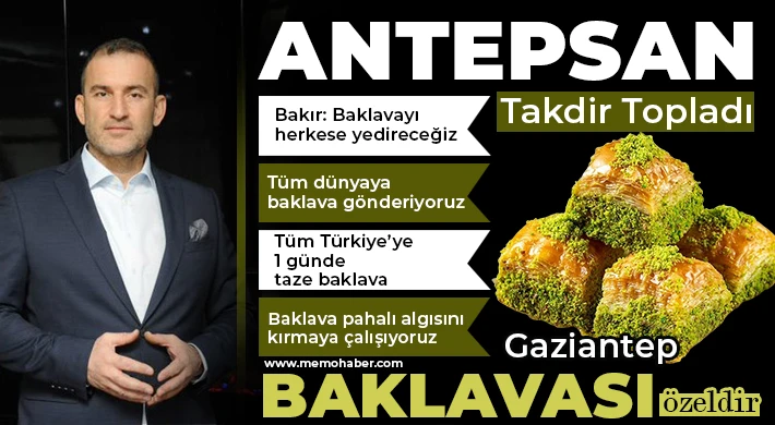 Antepsan takdir topladı