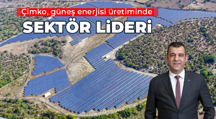 Çimko, güneş enerjisi üretiminde sektör lideri