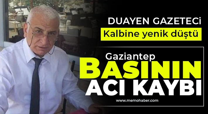 Duayen Gazeteci kalbine yenik düştü