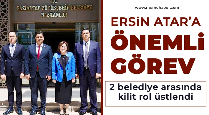 Ersin Atar'a 4. görev ! Şehitkamil'in büyükşehir koordinatörü oldu