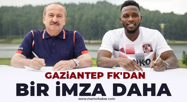 Gaziantep FK'dan bir imza daha