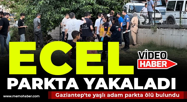 Gaziantep'te yaşlı adam parkta ölü bulundu  