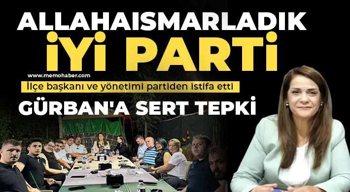 İlçe başkanı ve yönetimi partiden istifa etti