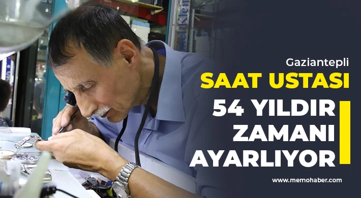 54 yıldır zamana ayar verip teknolojiye direniyor