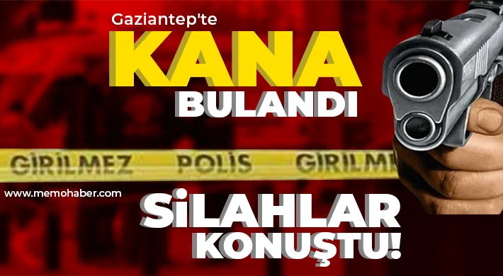 Gaziantep'te Deredüzü kana bulandı