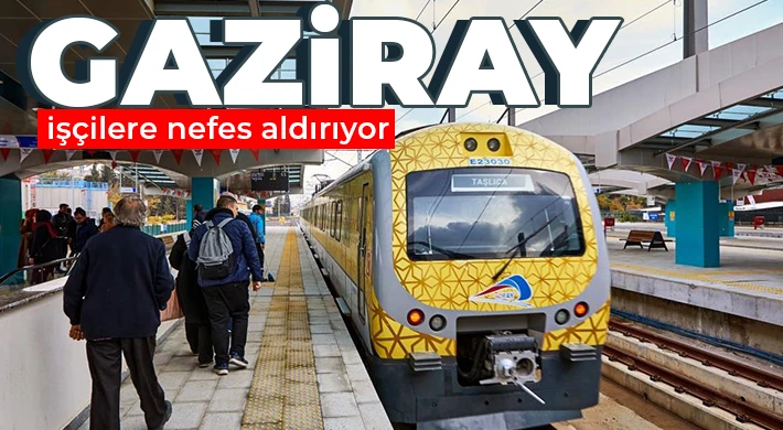 Gaziray işçilere nefes aldırıyor