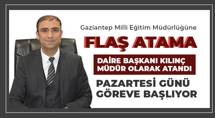 Milli Eğitime Ankara'dan atama