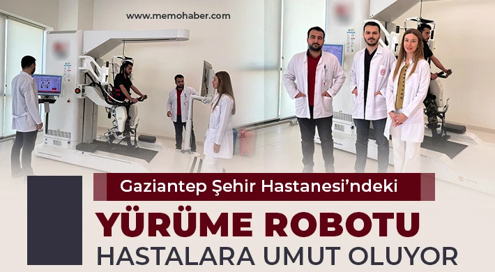 Yürüme Robotu Bölgedeki Hastalar İçin Umut Oluyor