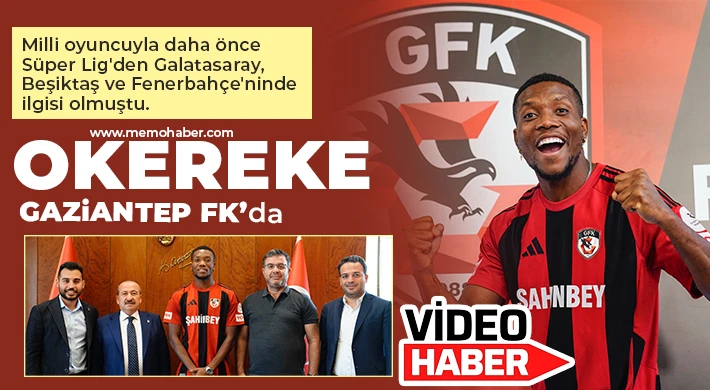 David Okereke Gaziantep FK'da