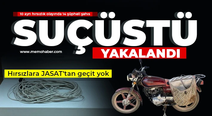 Hırsızlara JASAT'tan geçit yok