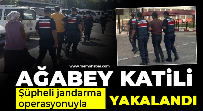 Ağabey katili şüpheli jandarma operasyonuyla yakalandı