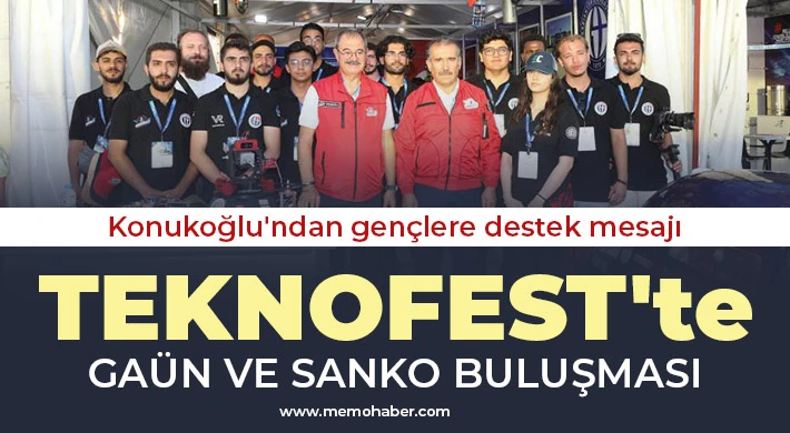 Konukoğlu'ndan gençlere destek mesajı