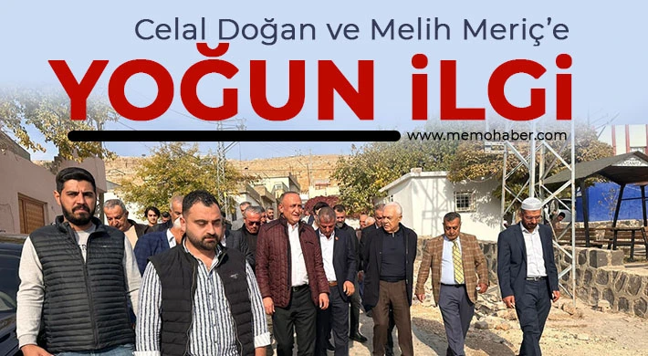 Celal Doğan ve Melih Meriç’e yoğun ilgi